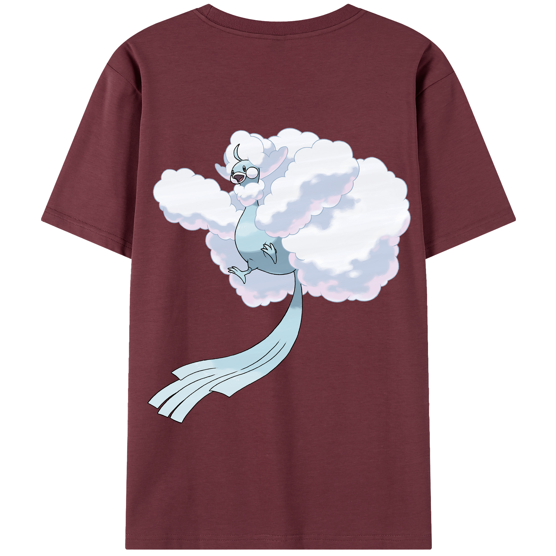 （画像用） ポケットモンスター Pokémon 綿100％半袖Tシャツ（背面プリント）